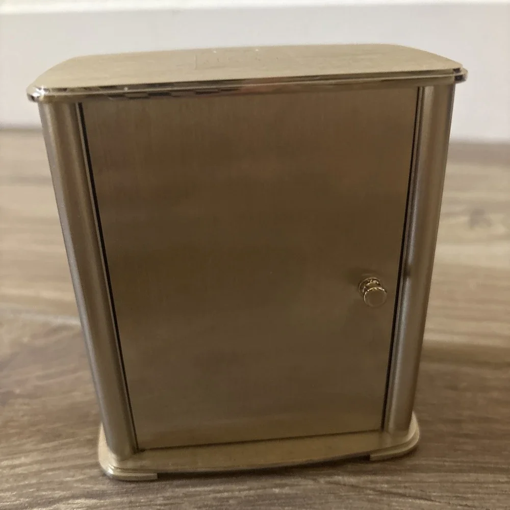 Tiffany & Co. Table Desk Clock Working Quartz Germany Inscribed on Top